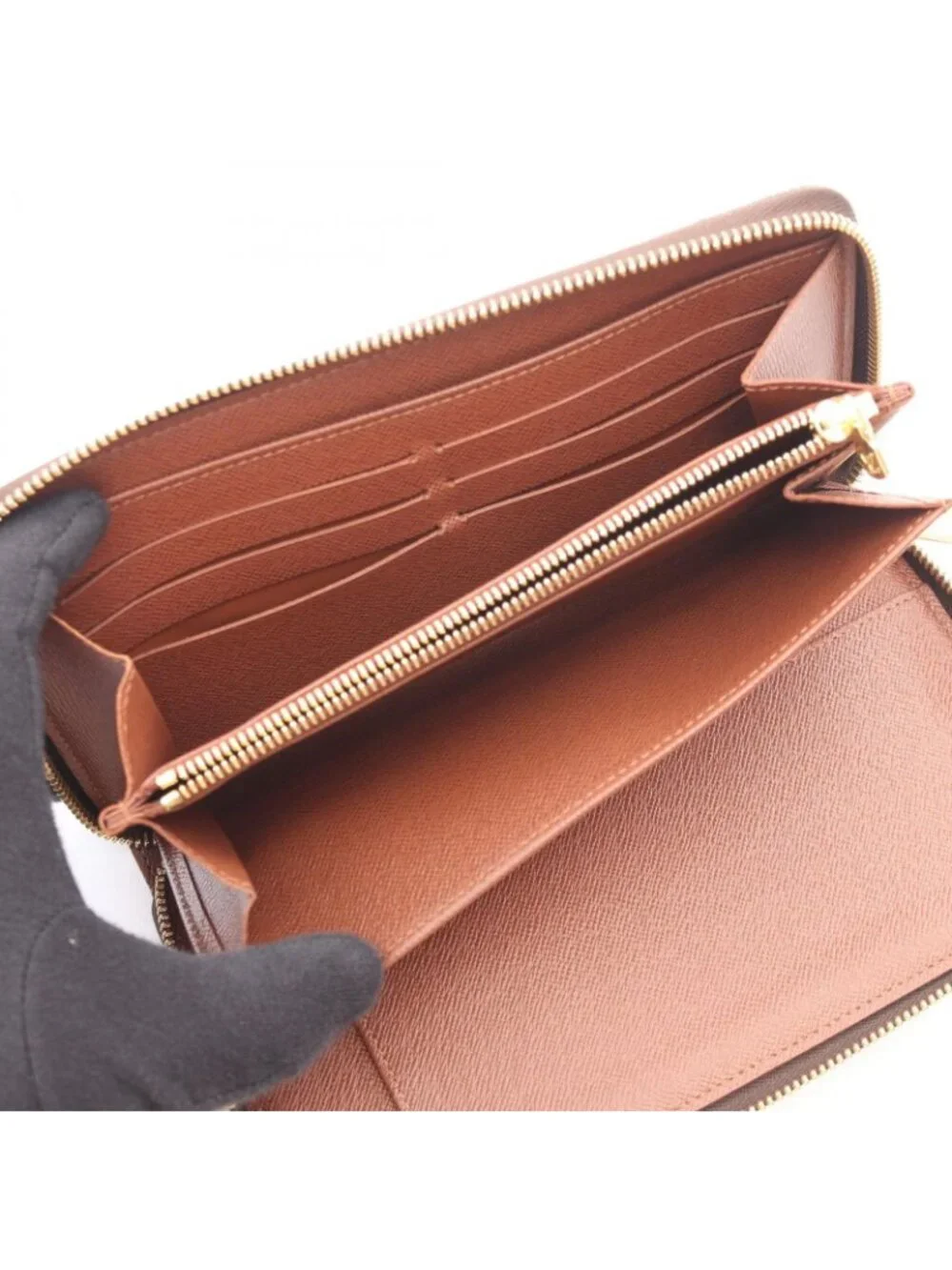 Louis Vuitton Round Wallet Zippy Organizer Monogram